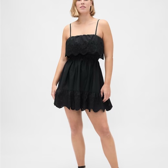 GAP NWT Black Lace Dress~Size Large Tall - Picture 4 of 6